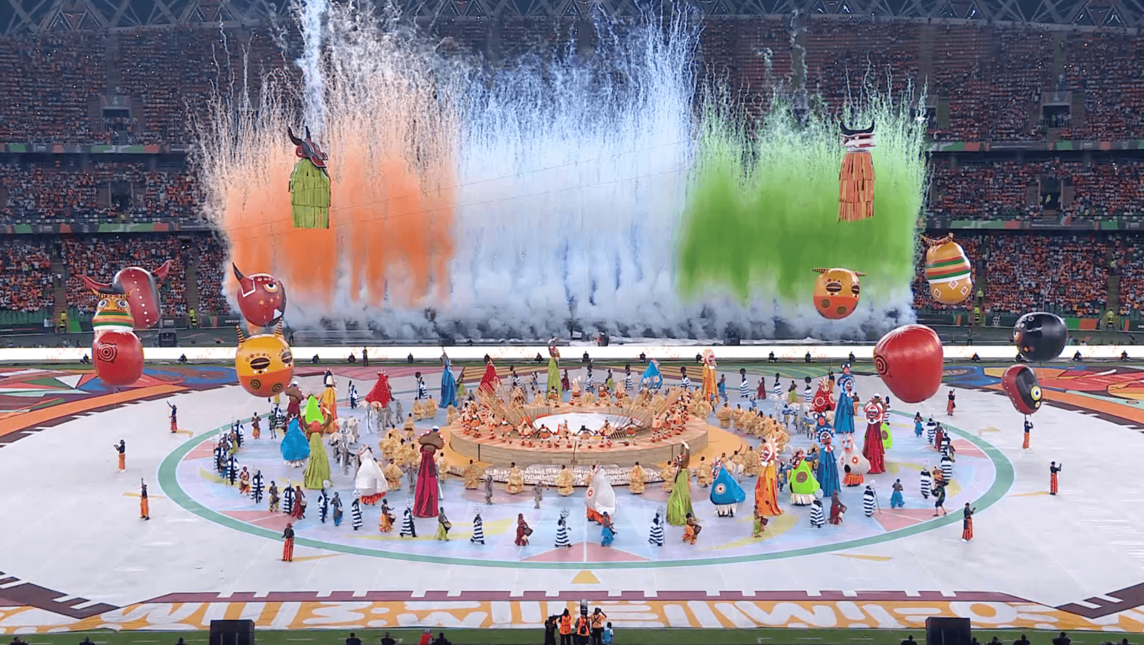 Large-scale event and stadium experience